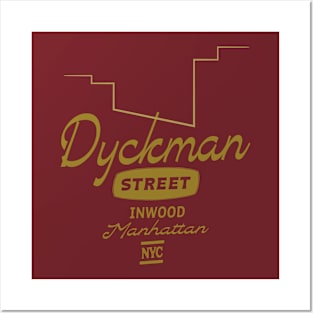 Dyckman Street Inwood Manhattan NYC Posters and Art